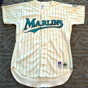 Authentic Florida Marlins Baseball Jersey - Size 44 or XL